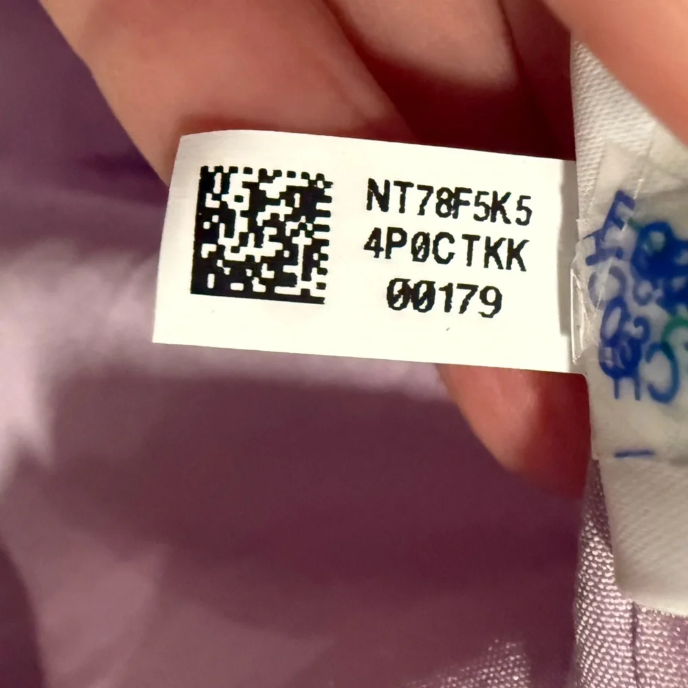 American Eagle Purple Tiered Peasant Mini Dress Size Medium Cottagecore Prairie - Picture 10 of 10